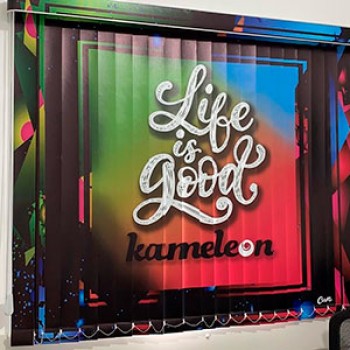 Persiana com Logomarca