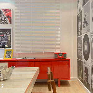 Persiana Horizontal de Madeira